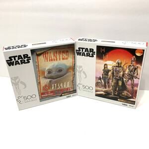 Pack of 2 Star Wars The Mandalorian 500 Piece Puzzle The Child Age 14+ New